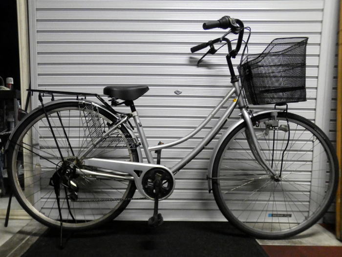 自転車屋の中古自転車① 防犯登録込み